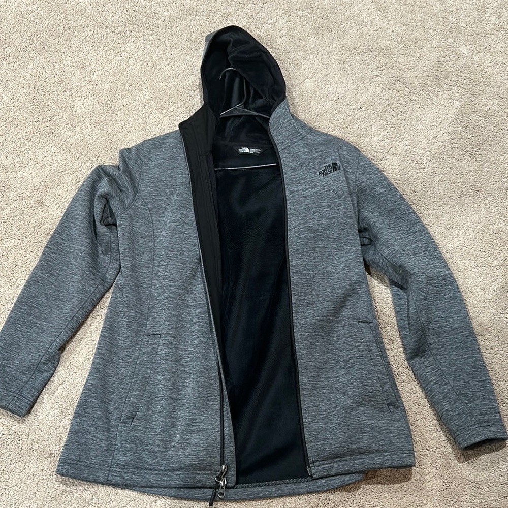 The north face zip up